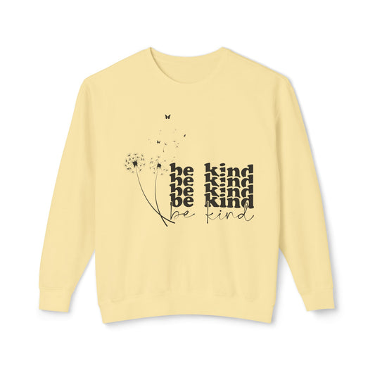 Be Kind, Lightweight Crewneck Sweatshirt