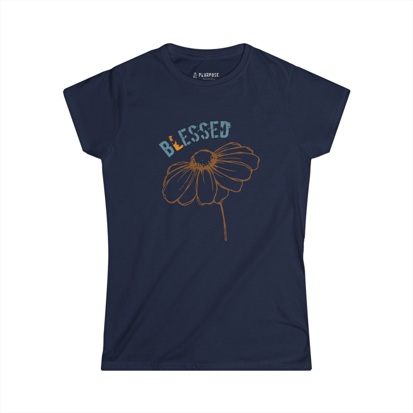 Blessed - Floral Women's Tee, Inspirational T-Shirt