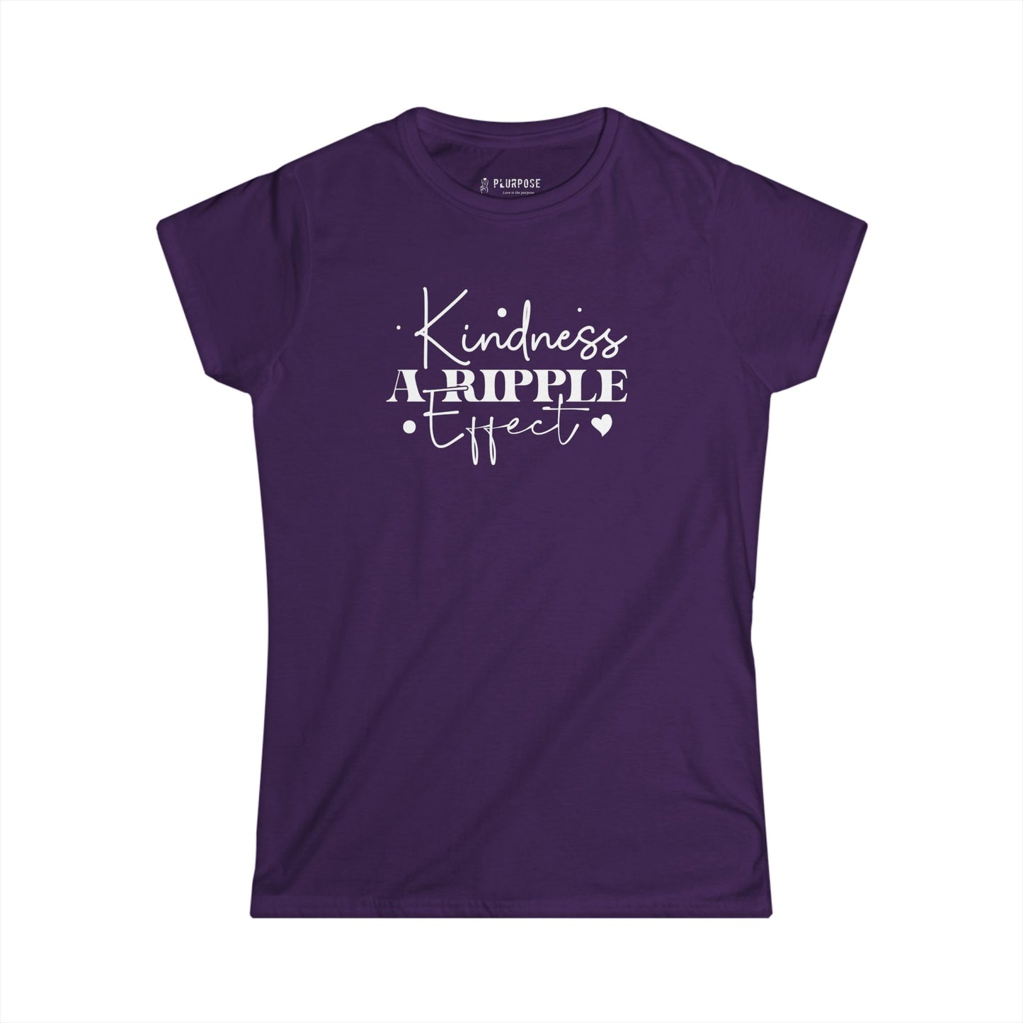 Kindness a Ripple Effect - Women's Softstyle Tee