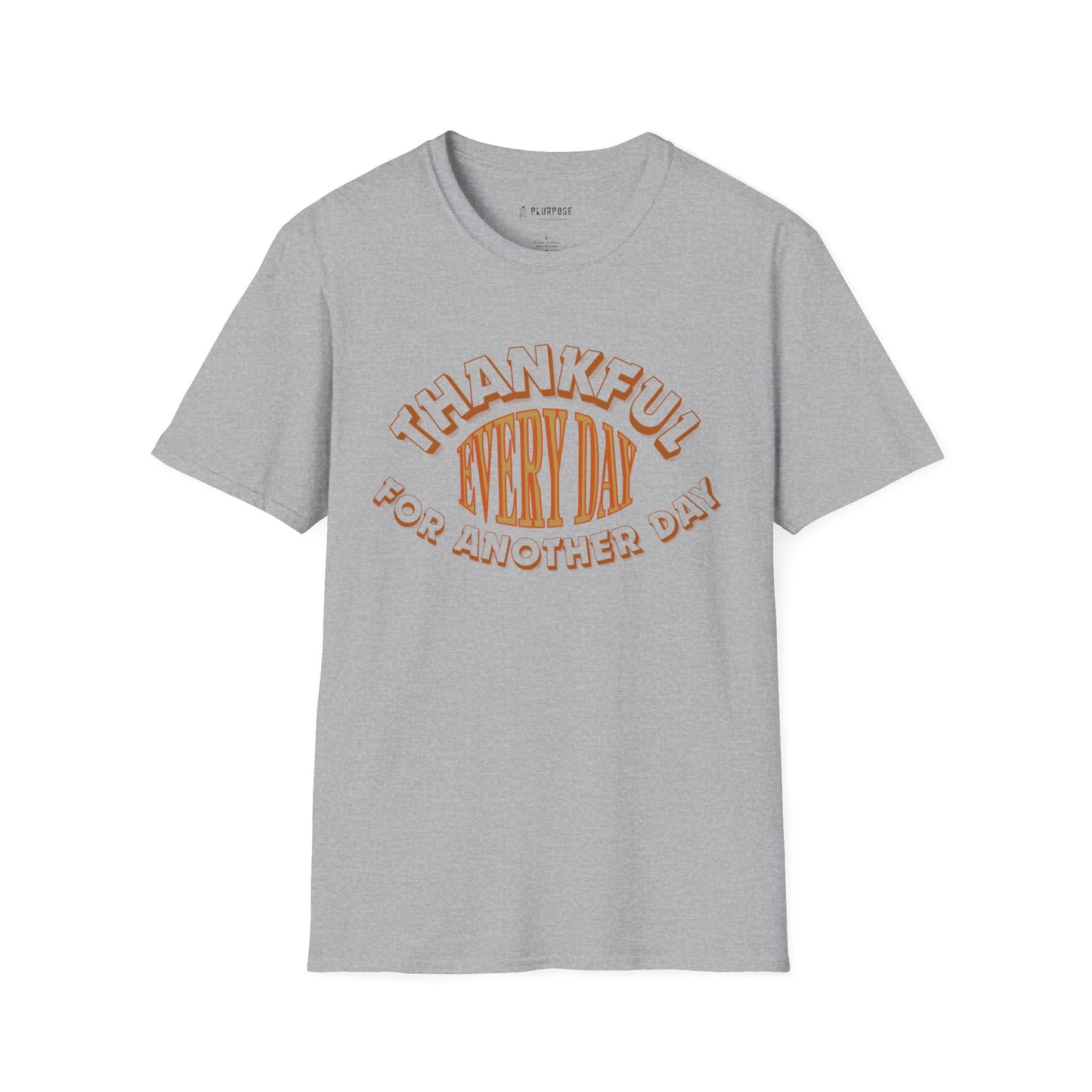 Thankful Every Day - Softstyle T-Shirt, Gratitude Tee
