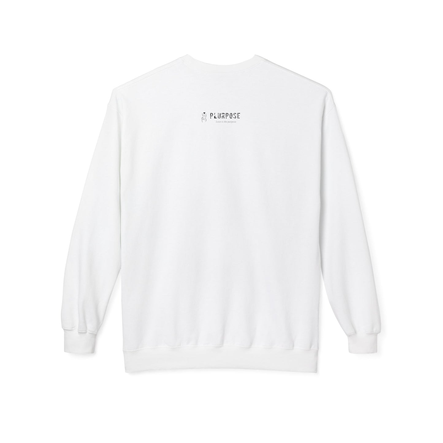 PLURPOSE Statement- Cozy Unisex Crewneck Sweatshirt