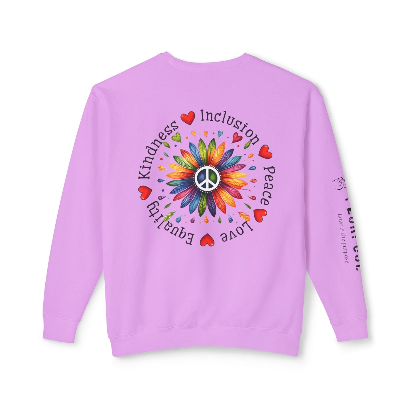 Kindness & Inclusion - Colorful - Crewneck Sweatshirt