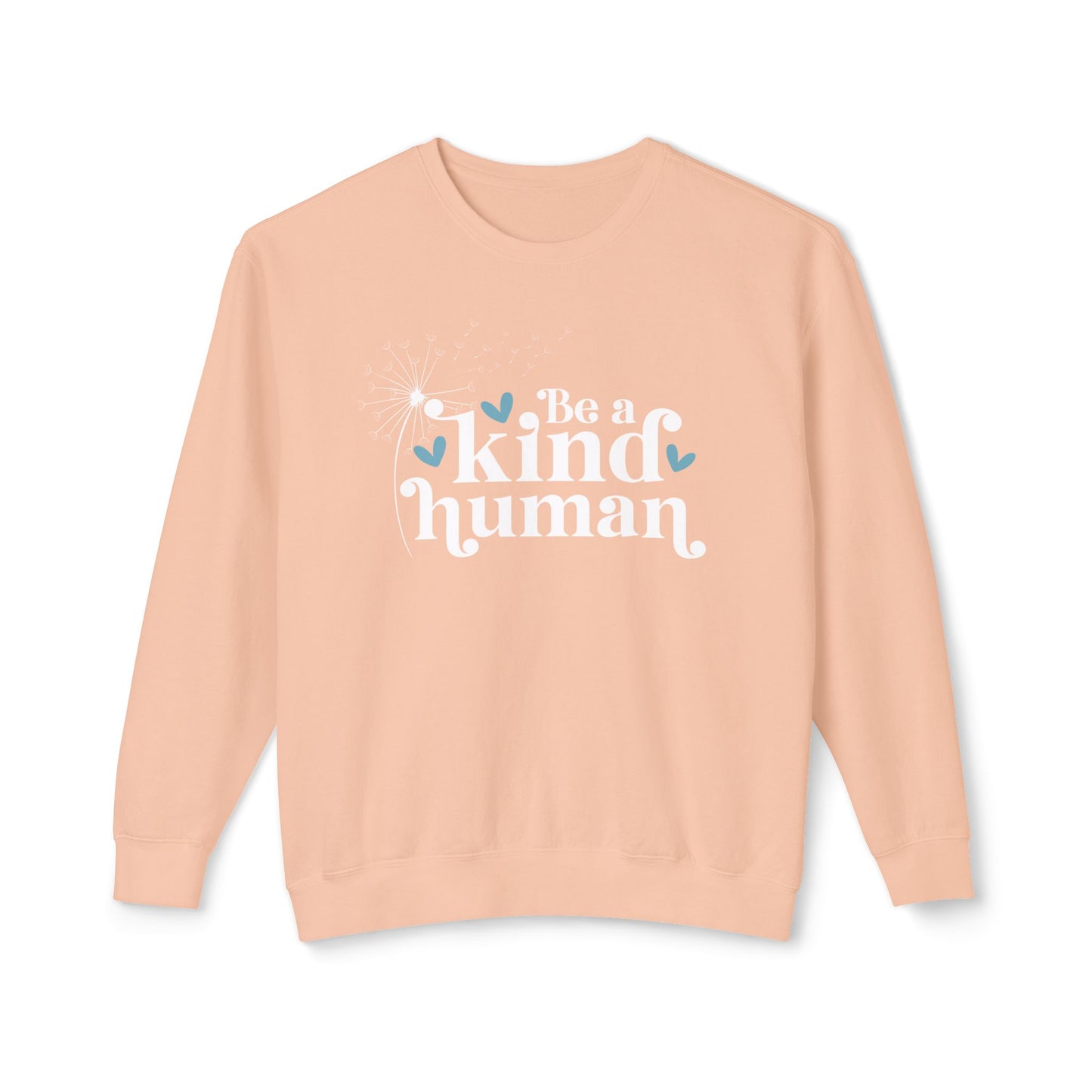 Be a Kind Human - Lightweight Crewneck Sweatshirt