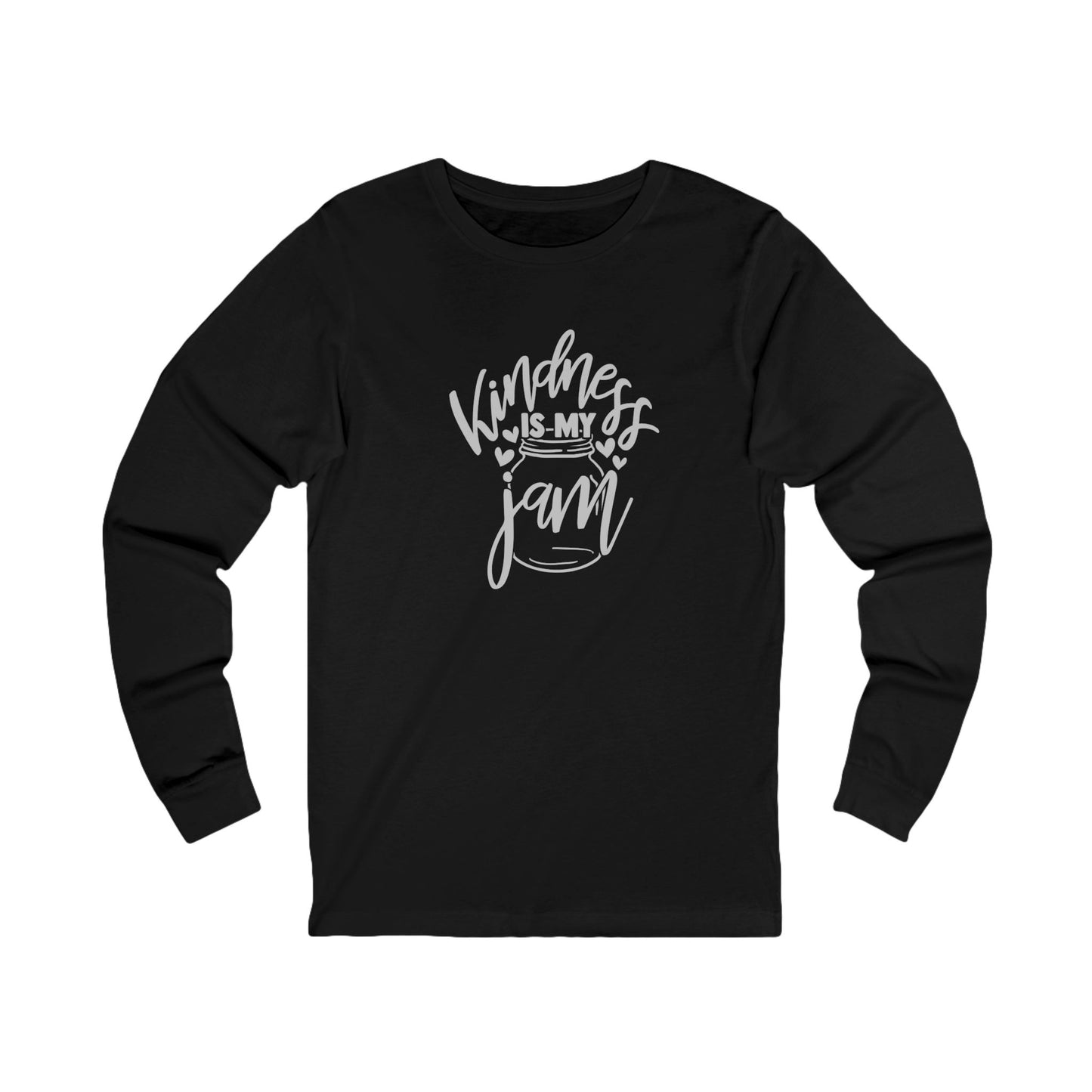 Kindness is My Jam - Jersey Long Sleeve Tee