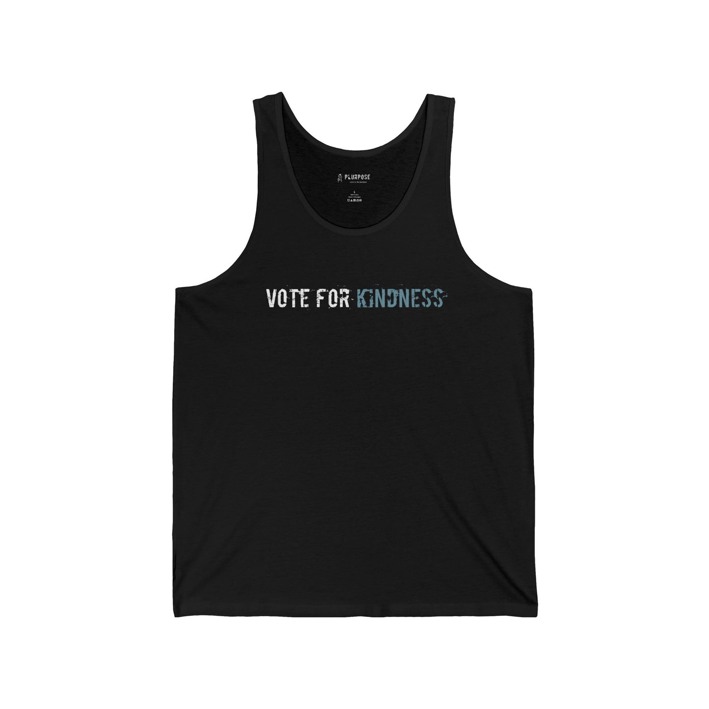 Vote for Kindness - Unisex Jersey Tank