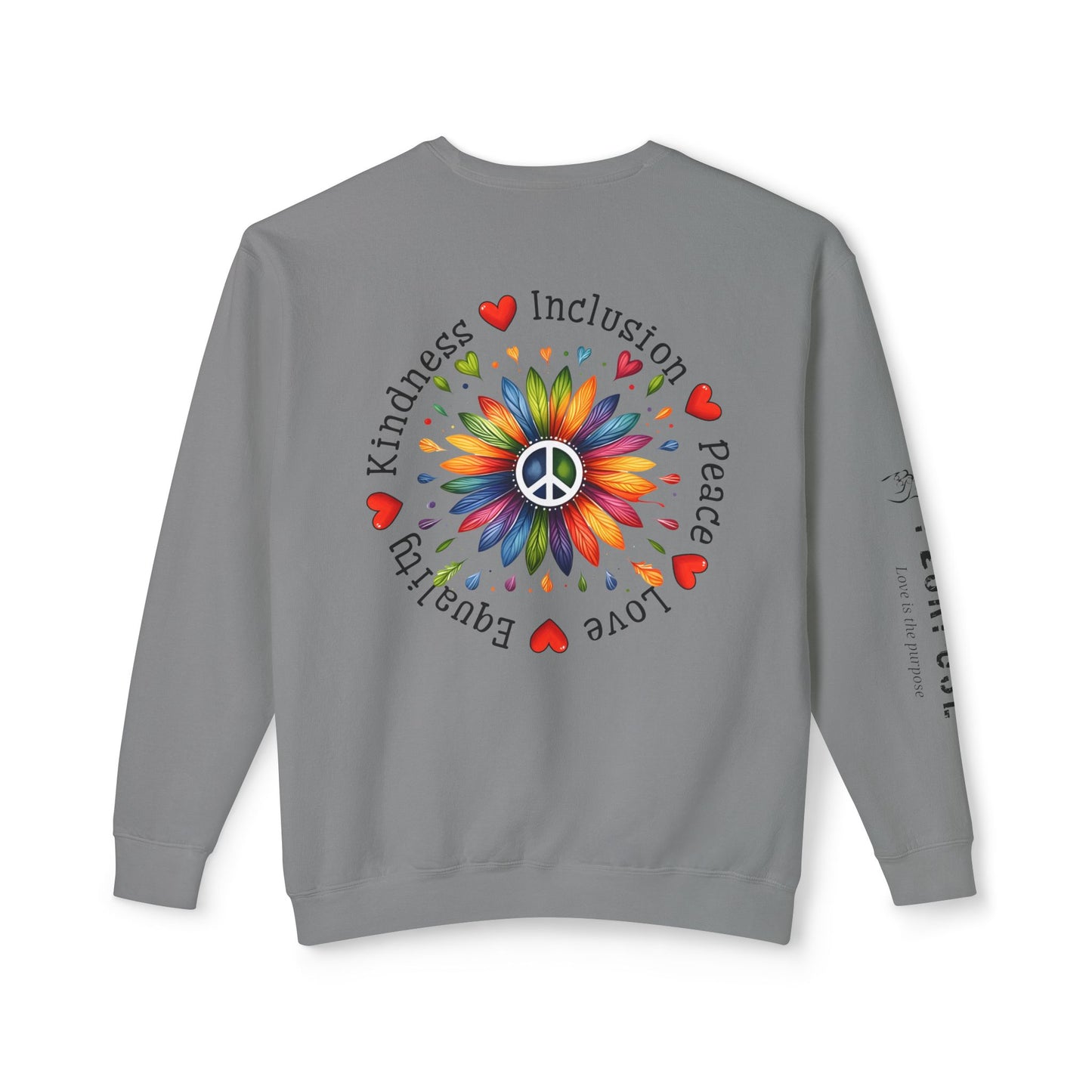 Kindness & Inclusion - Colorful - Crewneck Sweatshirt