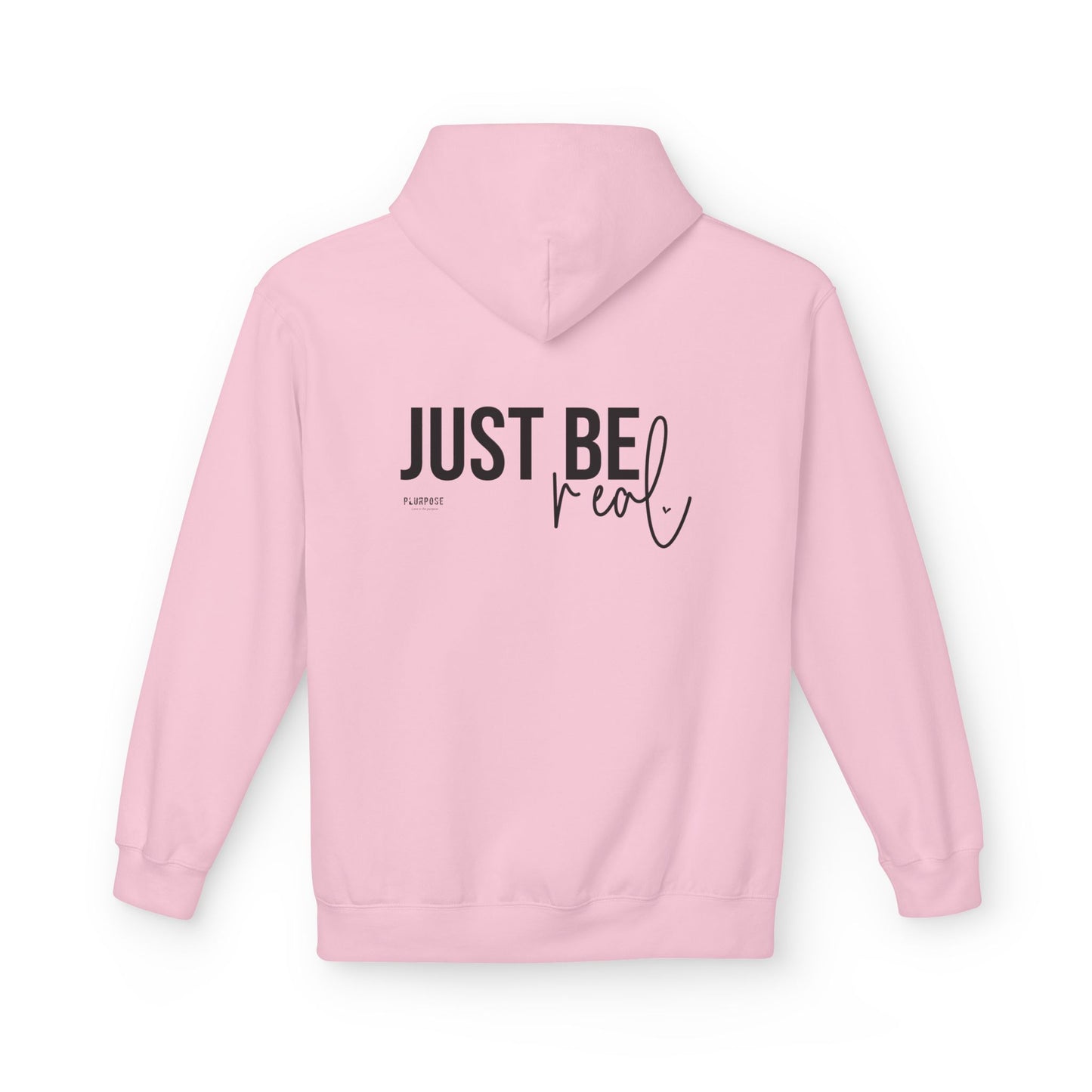 You Don't Have to be Perfect Just Be Real- Inspirational Fleece Hoodie