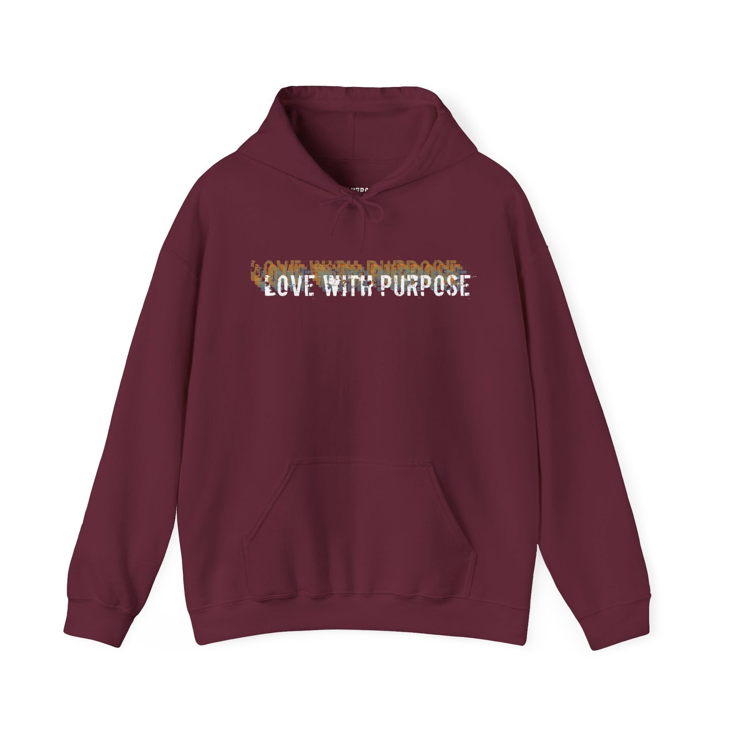Love With Purpose - Cozy Sweatshirt Unisex Hoodie