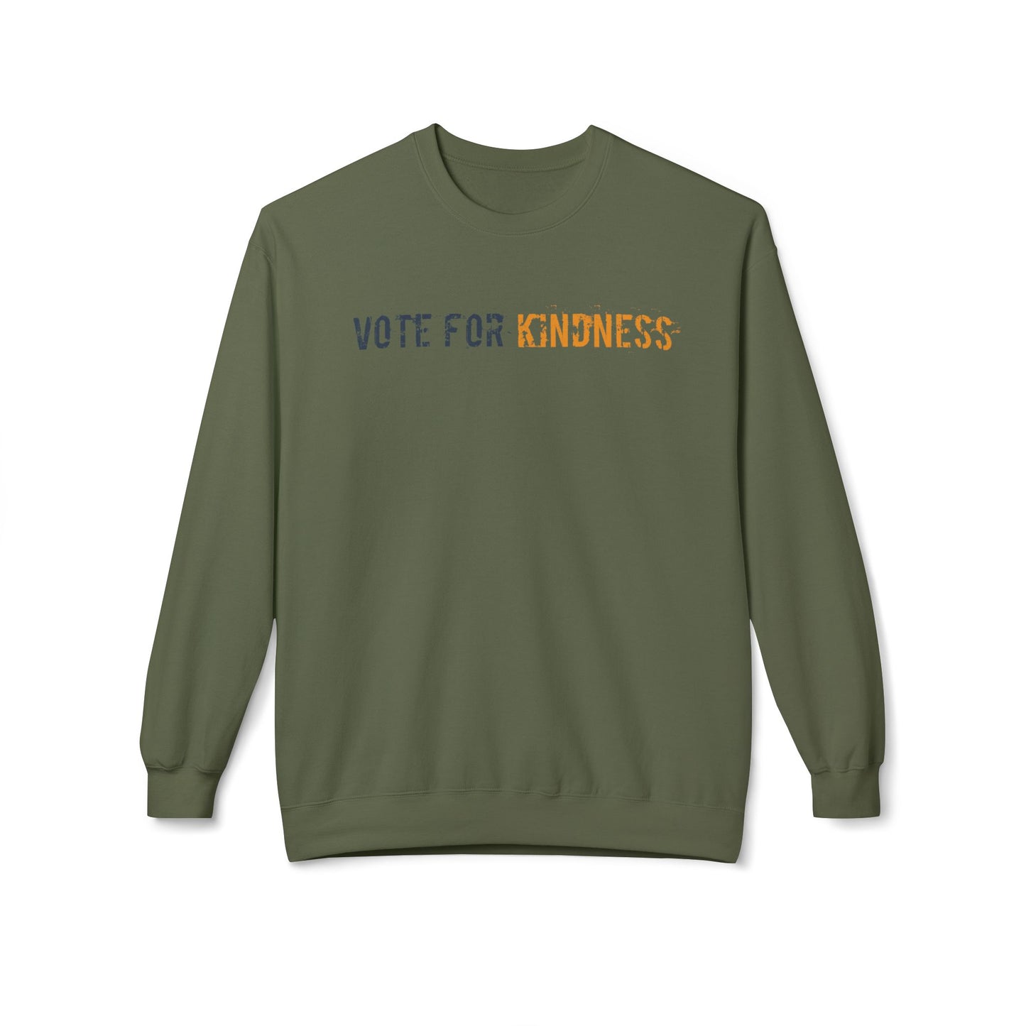 Vote for Kindness- Unisex Cozy Crewneck Sweatshirt