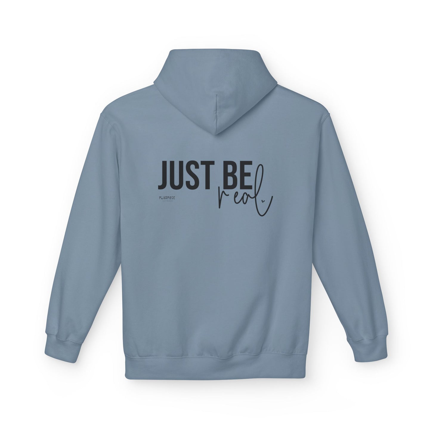 You Don't Have to be Perfect Just Be Real- Inspirational Fleece Hoodie