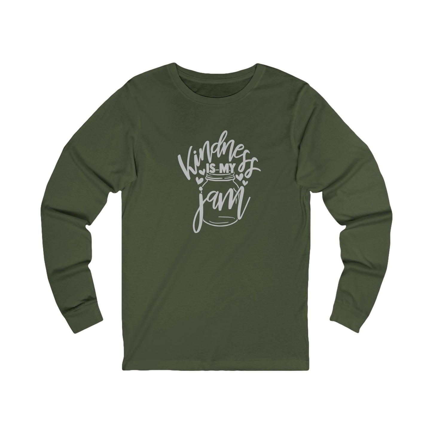 Kindness is My Jam - Jersey Long Sleeve Tee