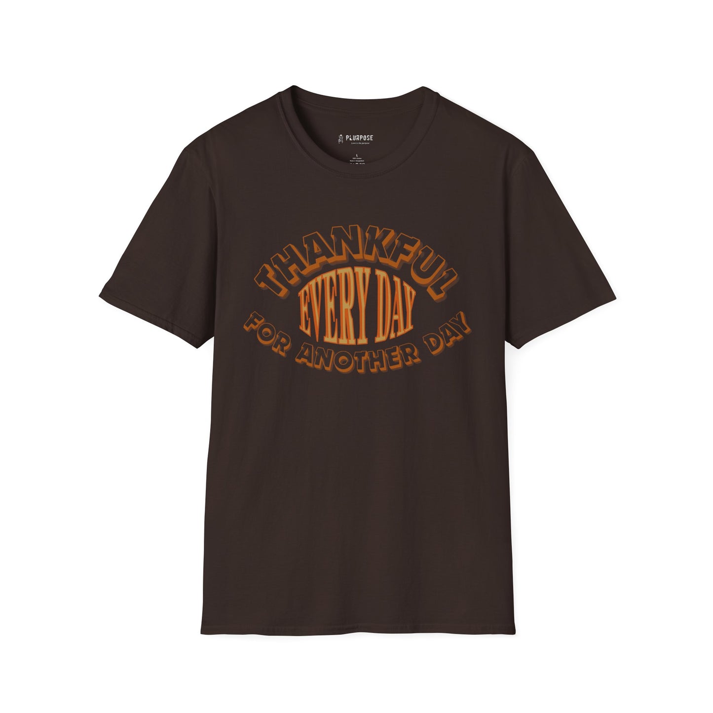 Thankful Every Day - Softstyle T-Shirt, Gratitude Tee
