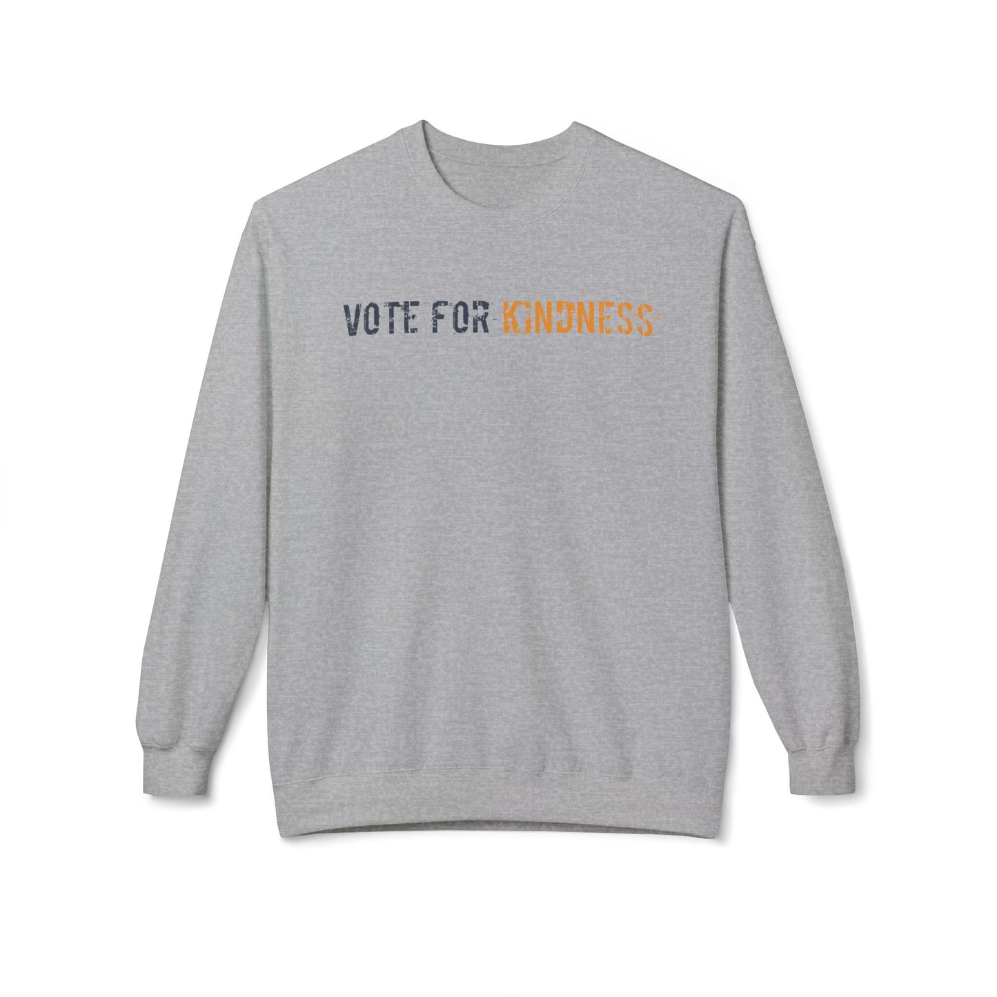Vote for Kindness- Unisex Cozy Crewneck Sweatshirt