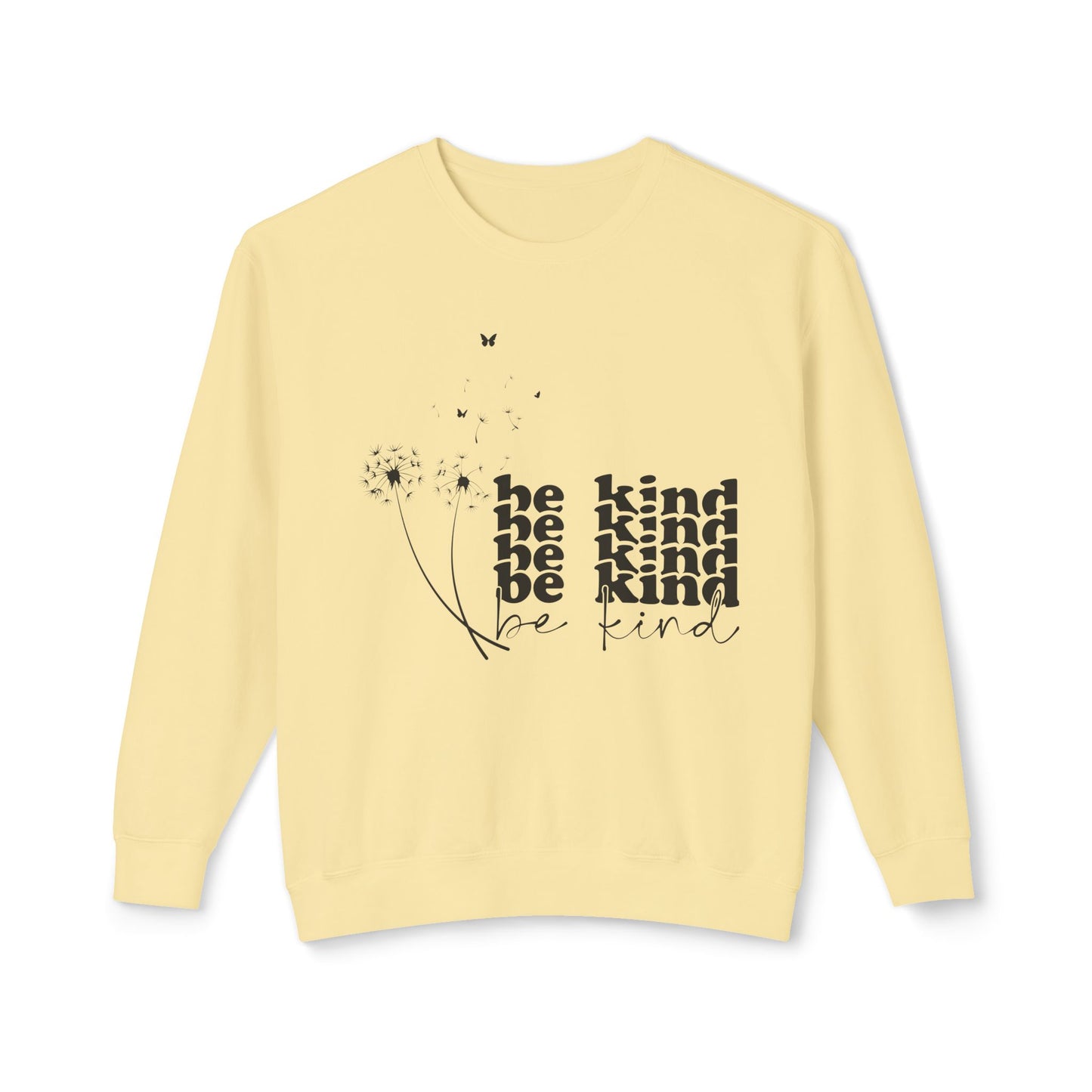 Be Kind, Lightweight Crewneck Sweatshirt