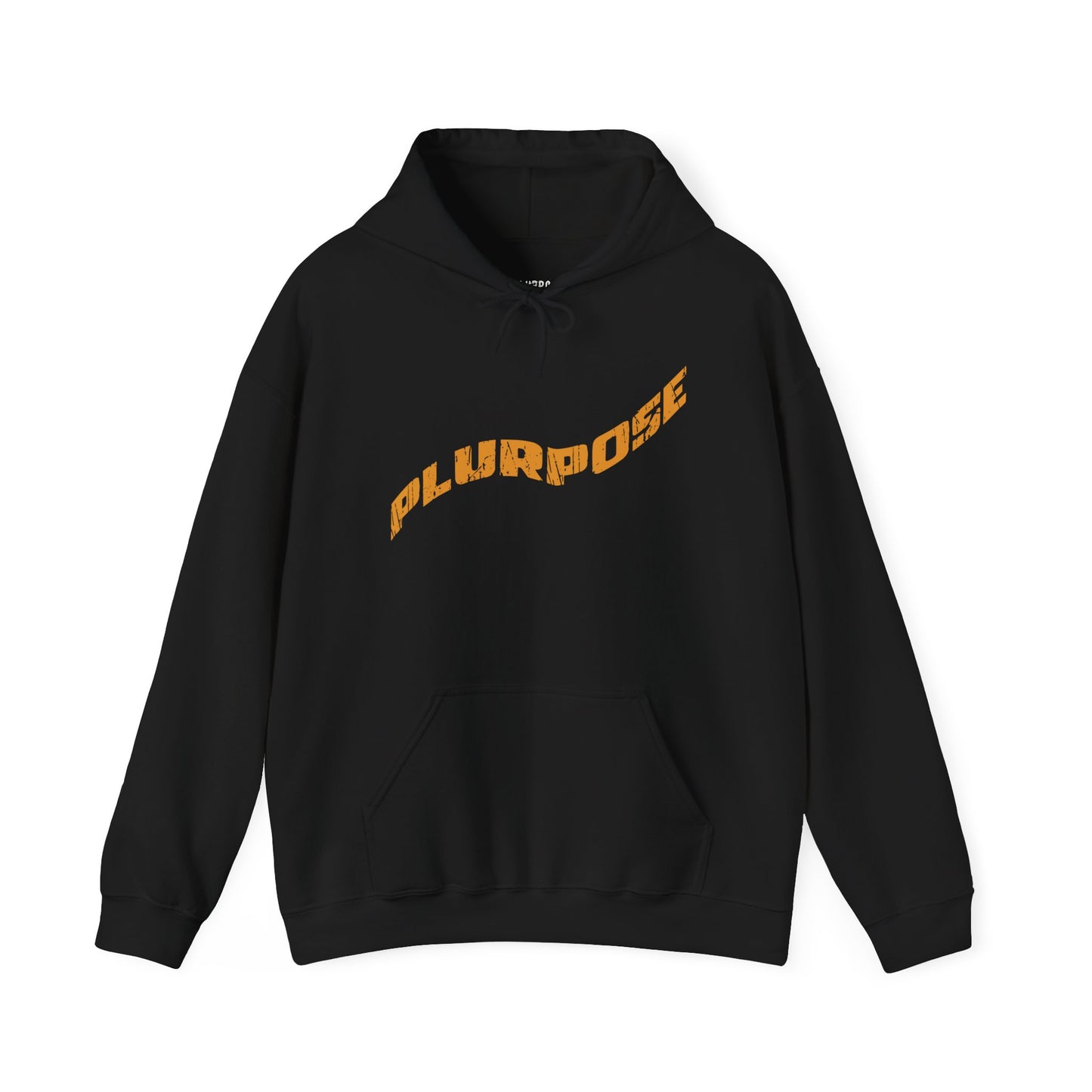 Plurpose Wave - Cozy Unisex Hooded Sweatshirt