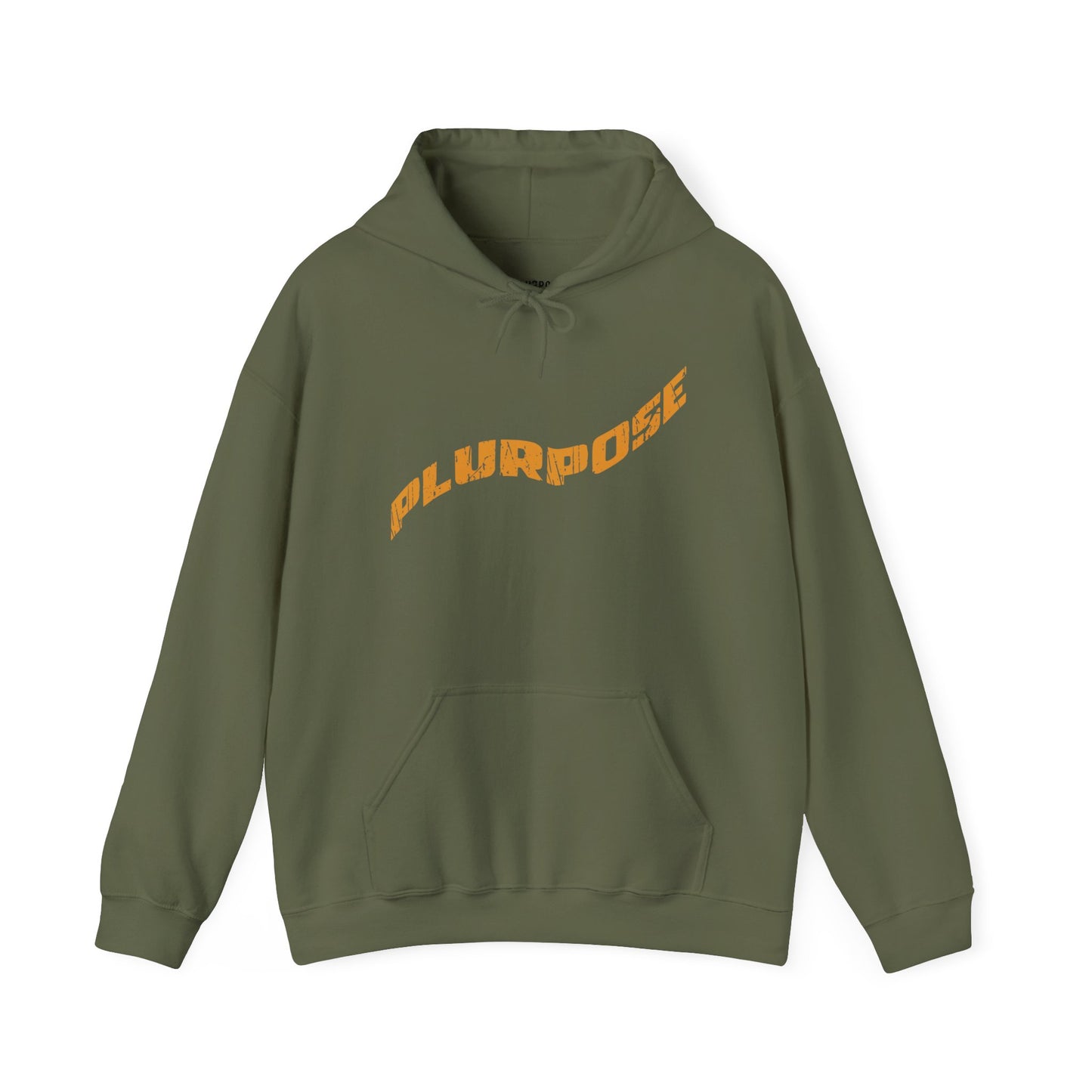 Plurpose Wave - Cozy Unisex Hooded Sweatshirt