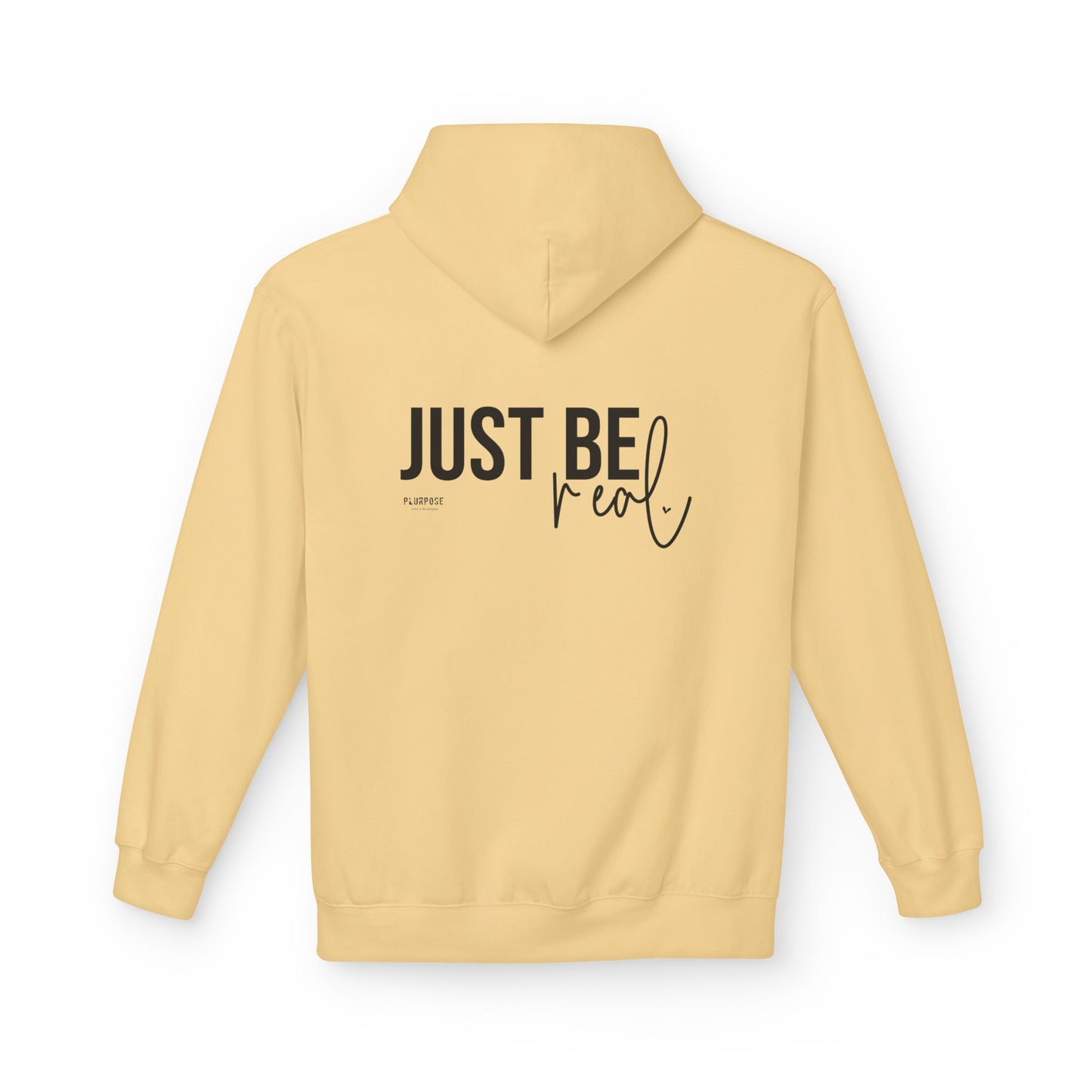 You Don't Have to be Perfect Just Be Real- Inspirational Fleece Hoodie