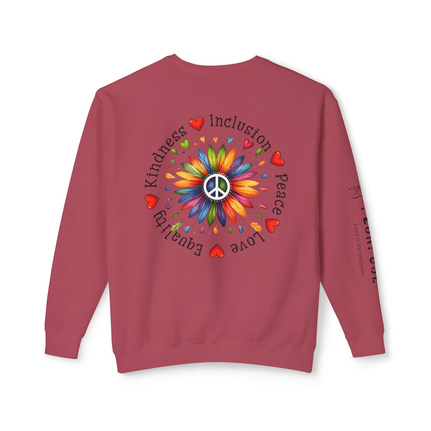 Kindness & Inclusion - Colorful - Crewneck Sweatshirt