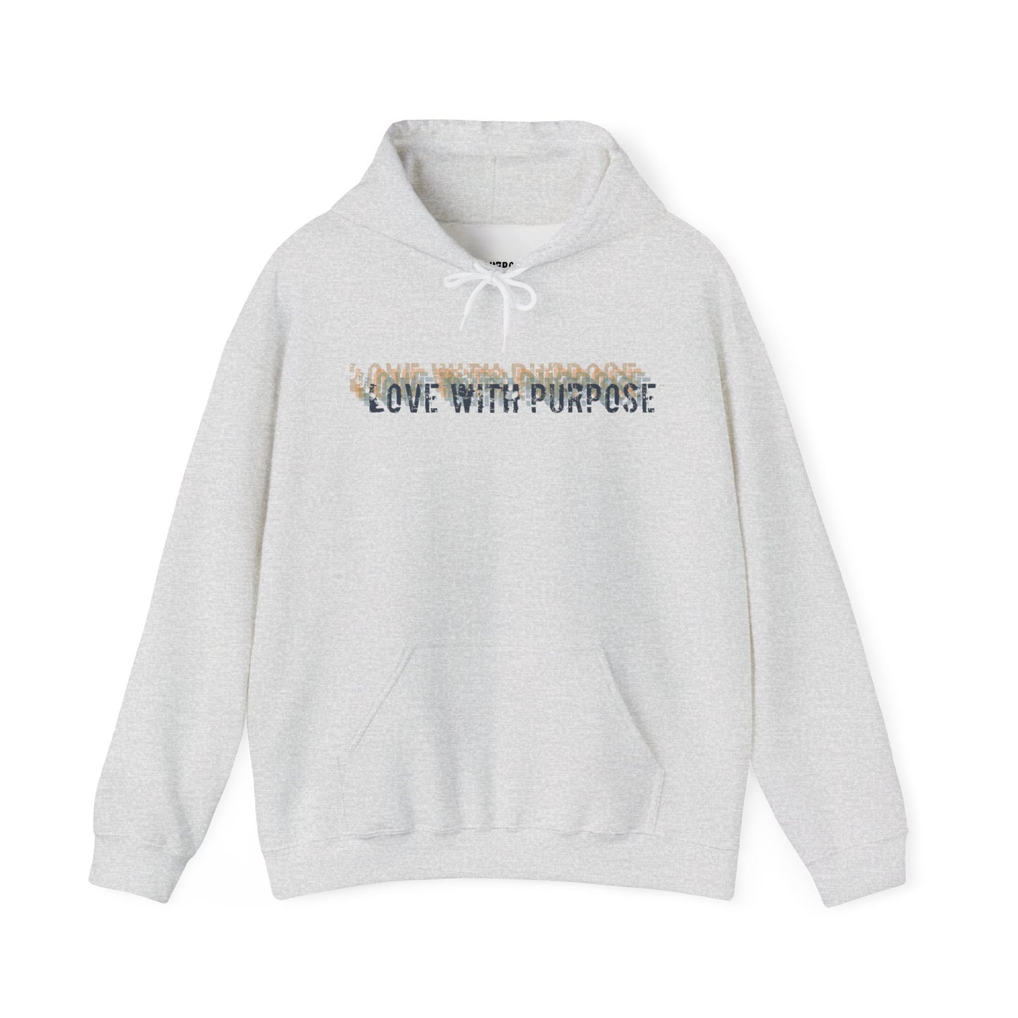 Love With Purpose - Cozy Sweatshirt Unisex Hoodie