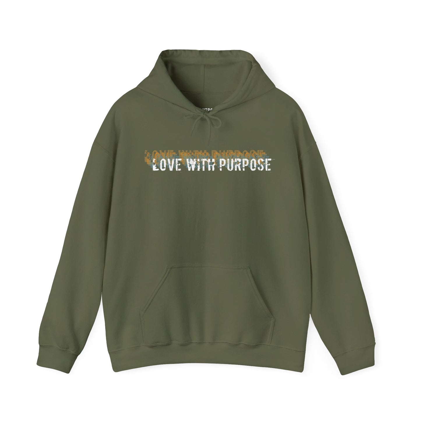 Love With Purpose - Cozy Sweatshirt Unisex Hoodie