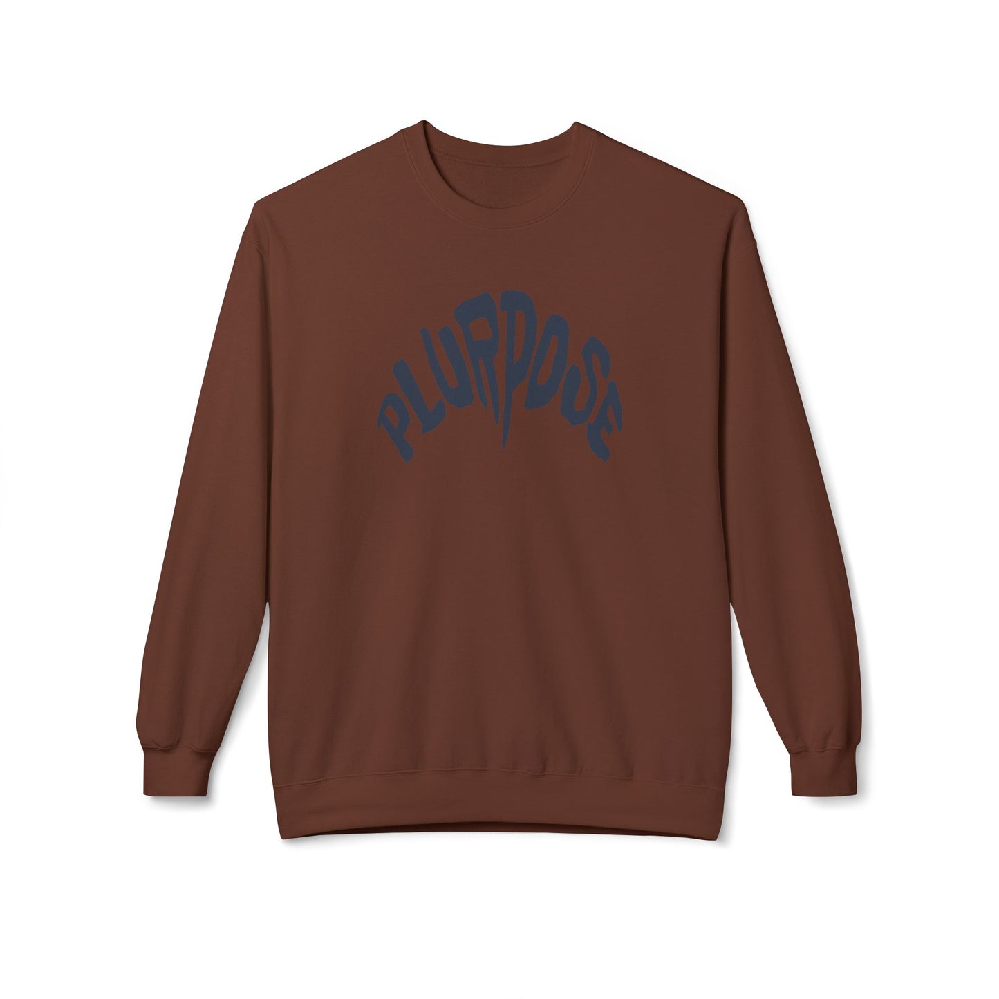 PLURPOSE Statement- Cozy Unisex Crewneck Sweatshirt