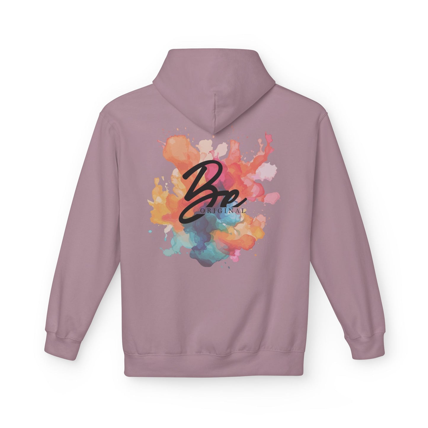 Be Original - Colorful Artistic Fleece Hoodie