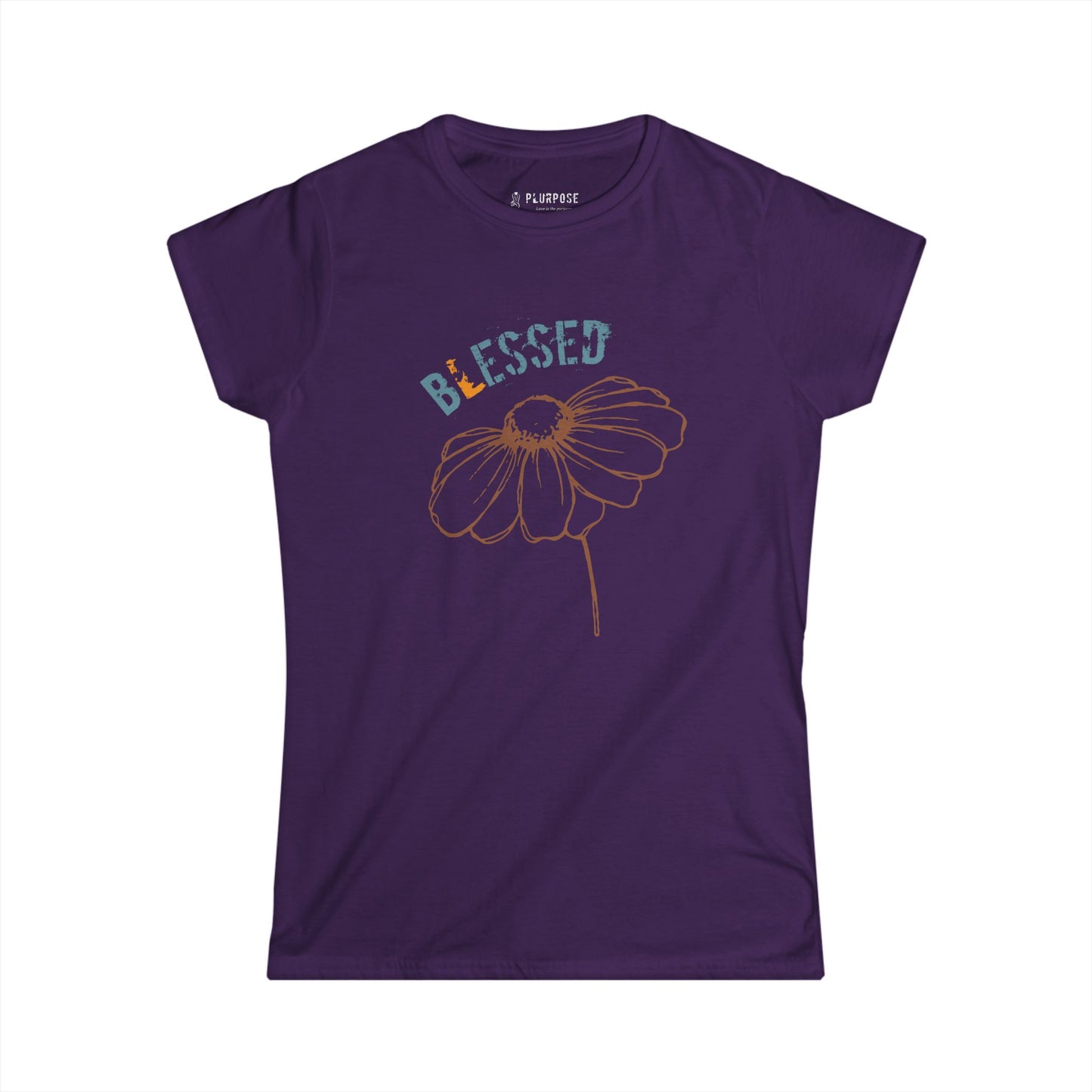 Blessed - Floral Women's Tee, Inspirational T-Shirt