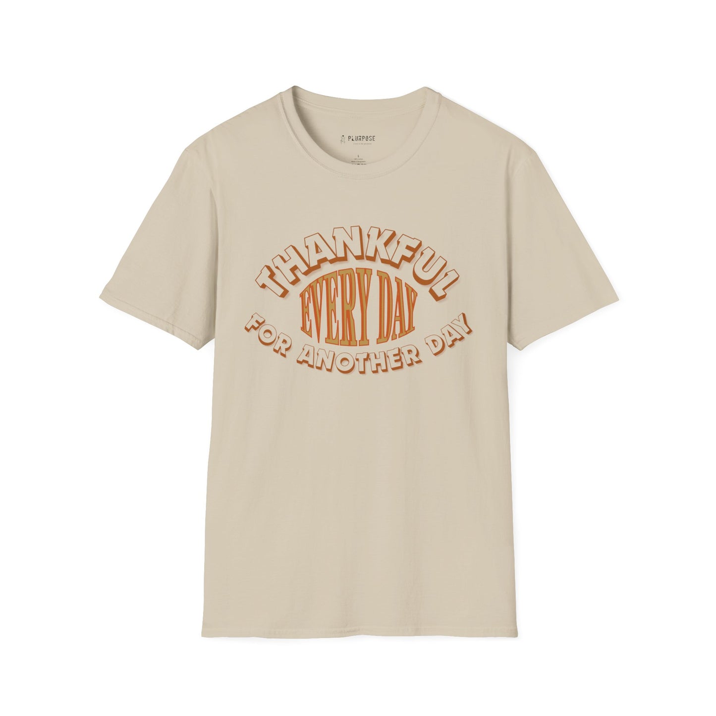 Thankful Every Day - Softstyle T-Shirt, Gratitude Tee