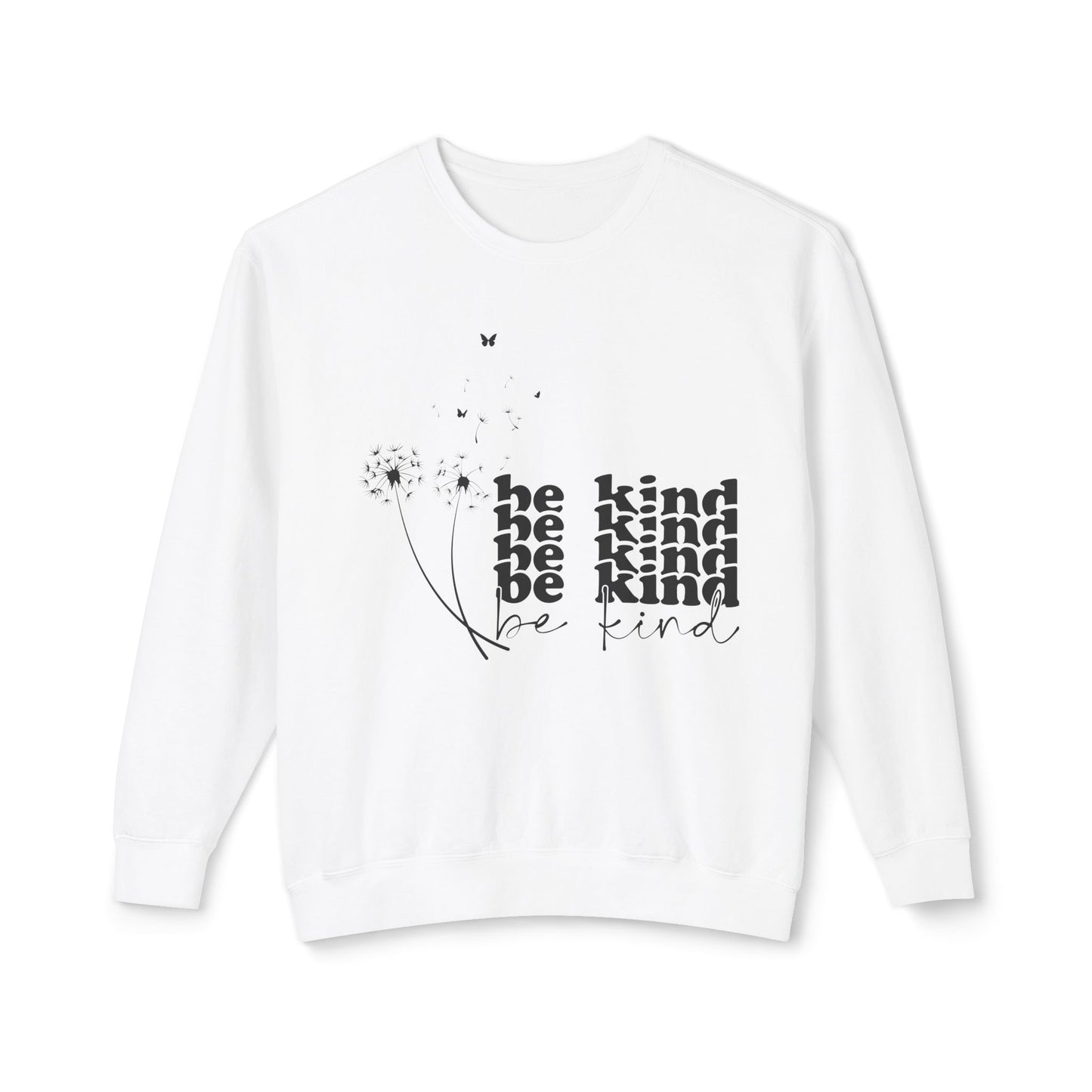 Be Kind, Lightweight Crewneck Sweatshirt
