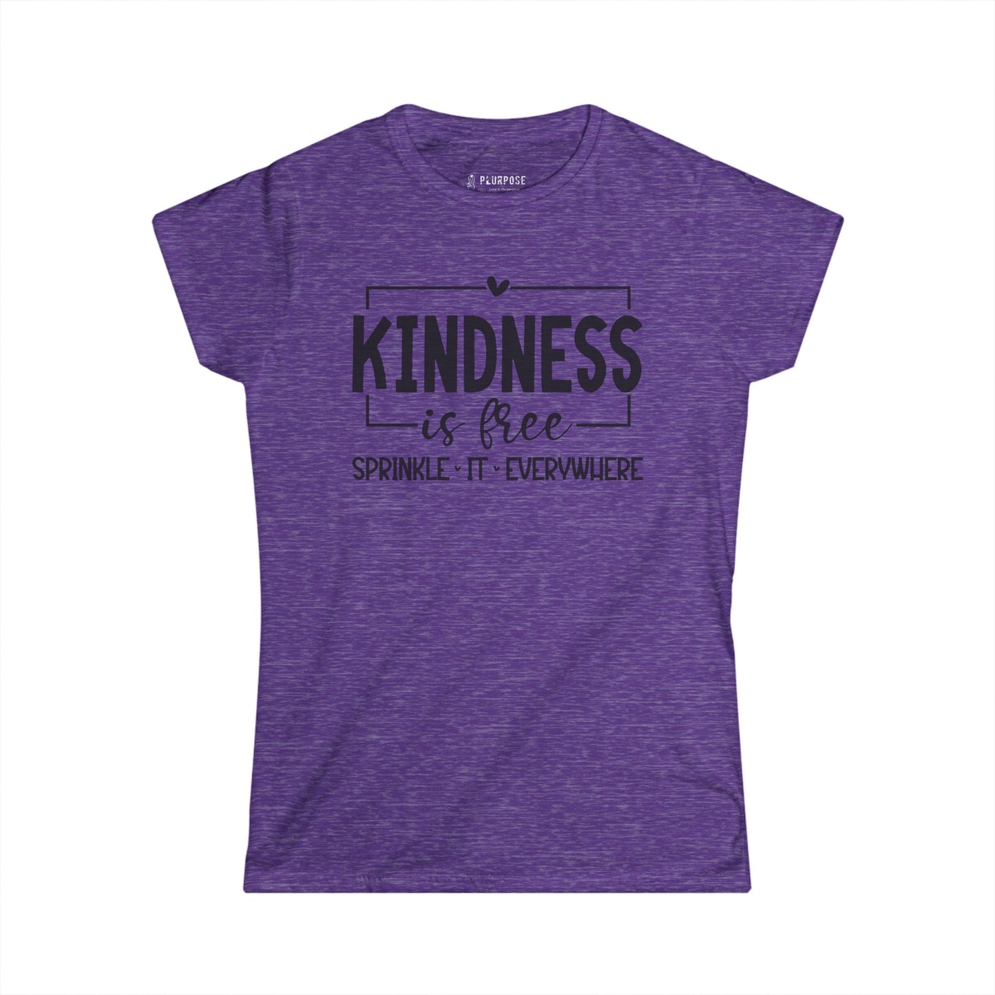 Women's Kindness is Free Tee - Spread Positivity Shirt