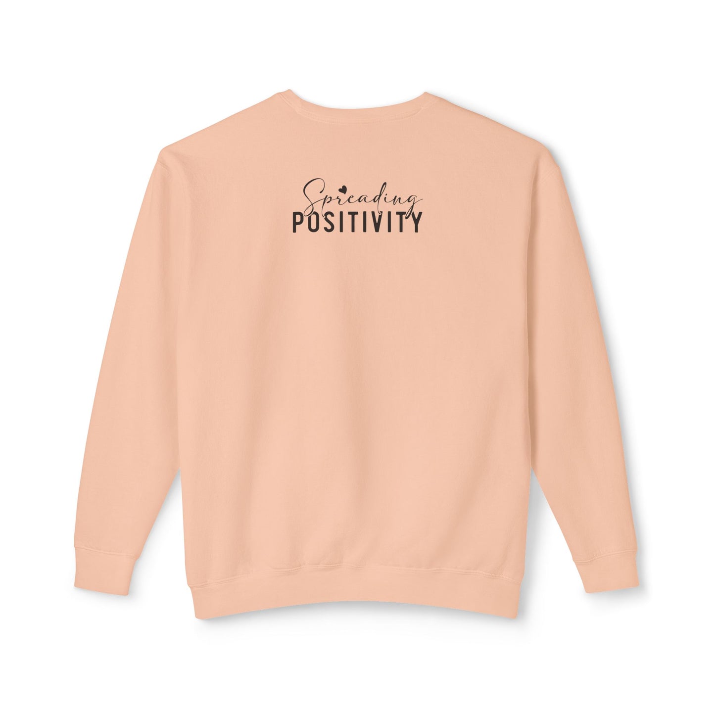 Kindness, a Ripple Effect- Spreading Positivity - Lightweight Crewneck Sweatshirt