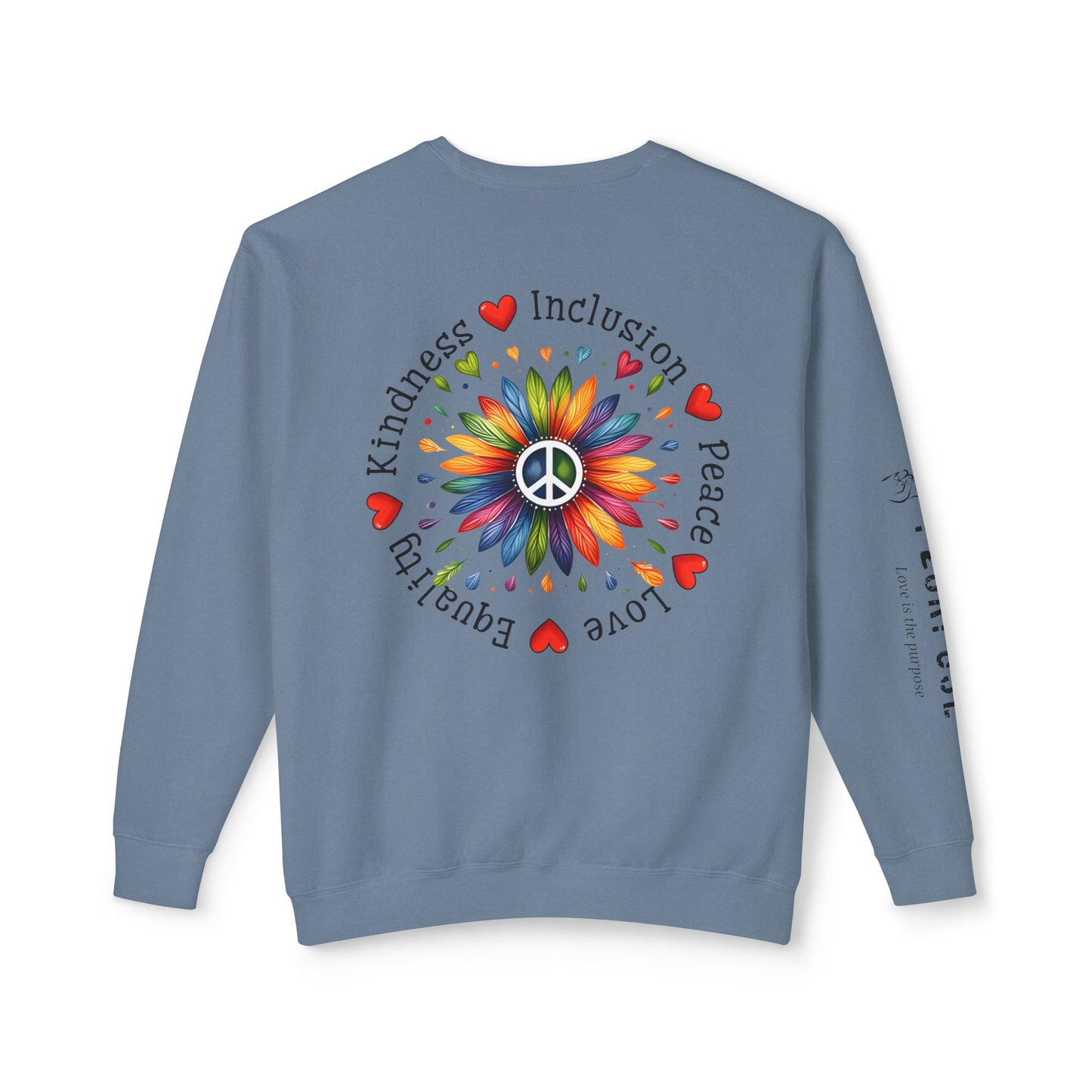 Kindness & Inclusion - Colorful - Crewneck Sweatshirt