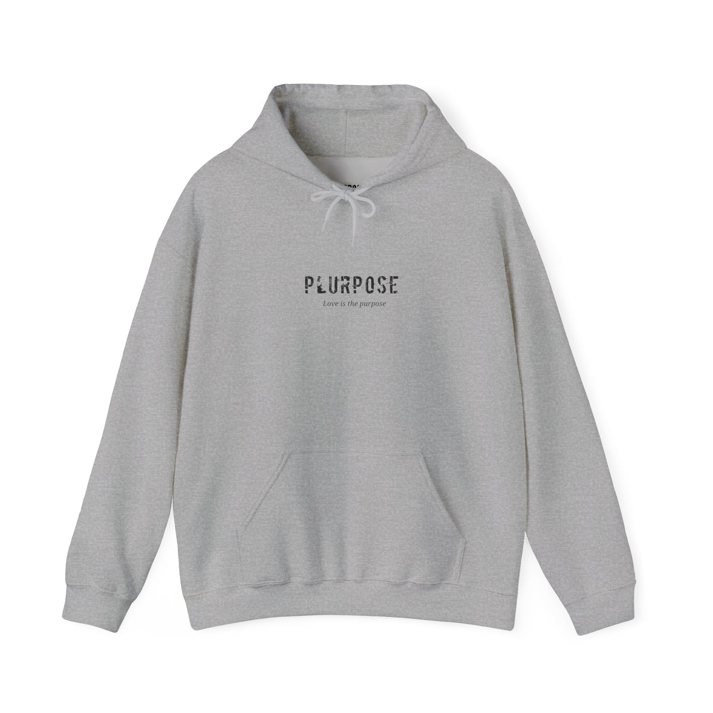 Spread Love Like a Virus Hoodie — Plurpose Graphic Pullover