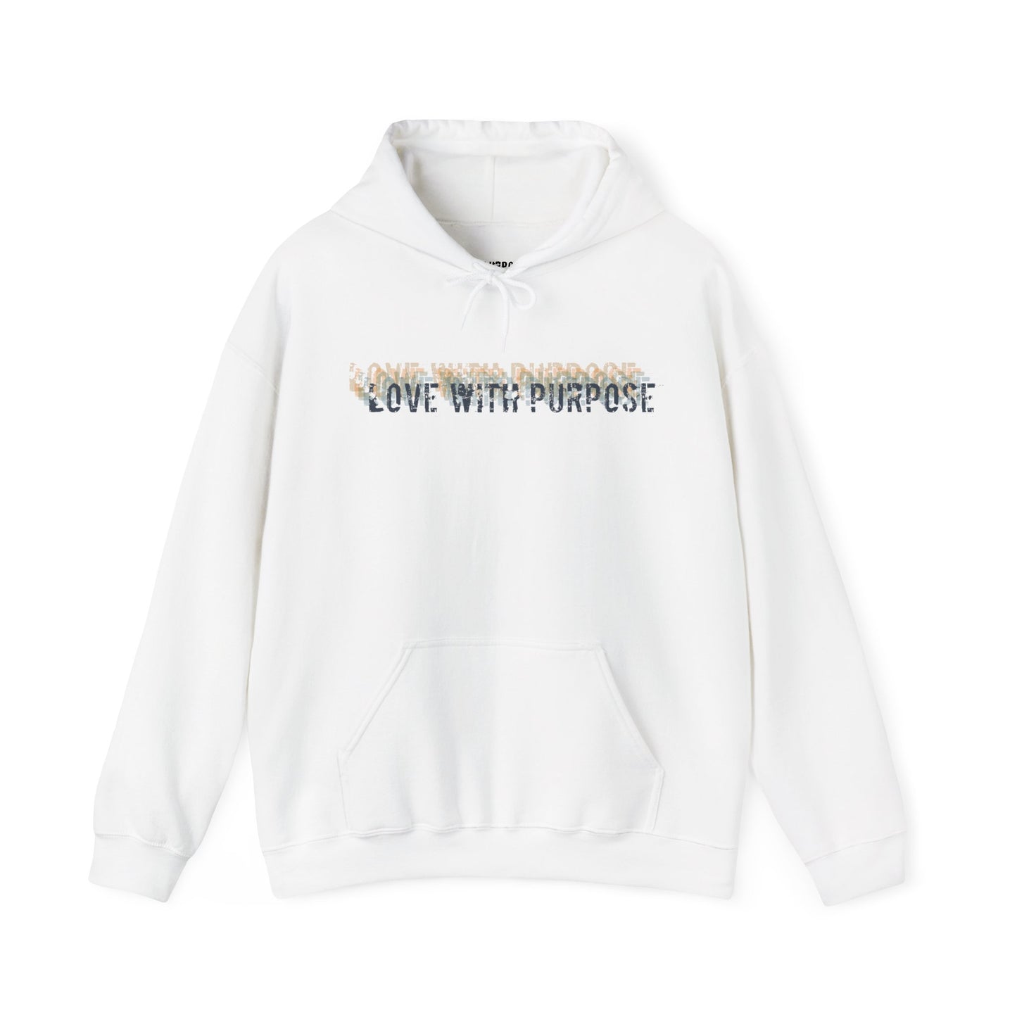 Love With Purpose - Cozy Sweatshirt Unisex Hoodie