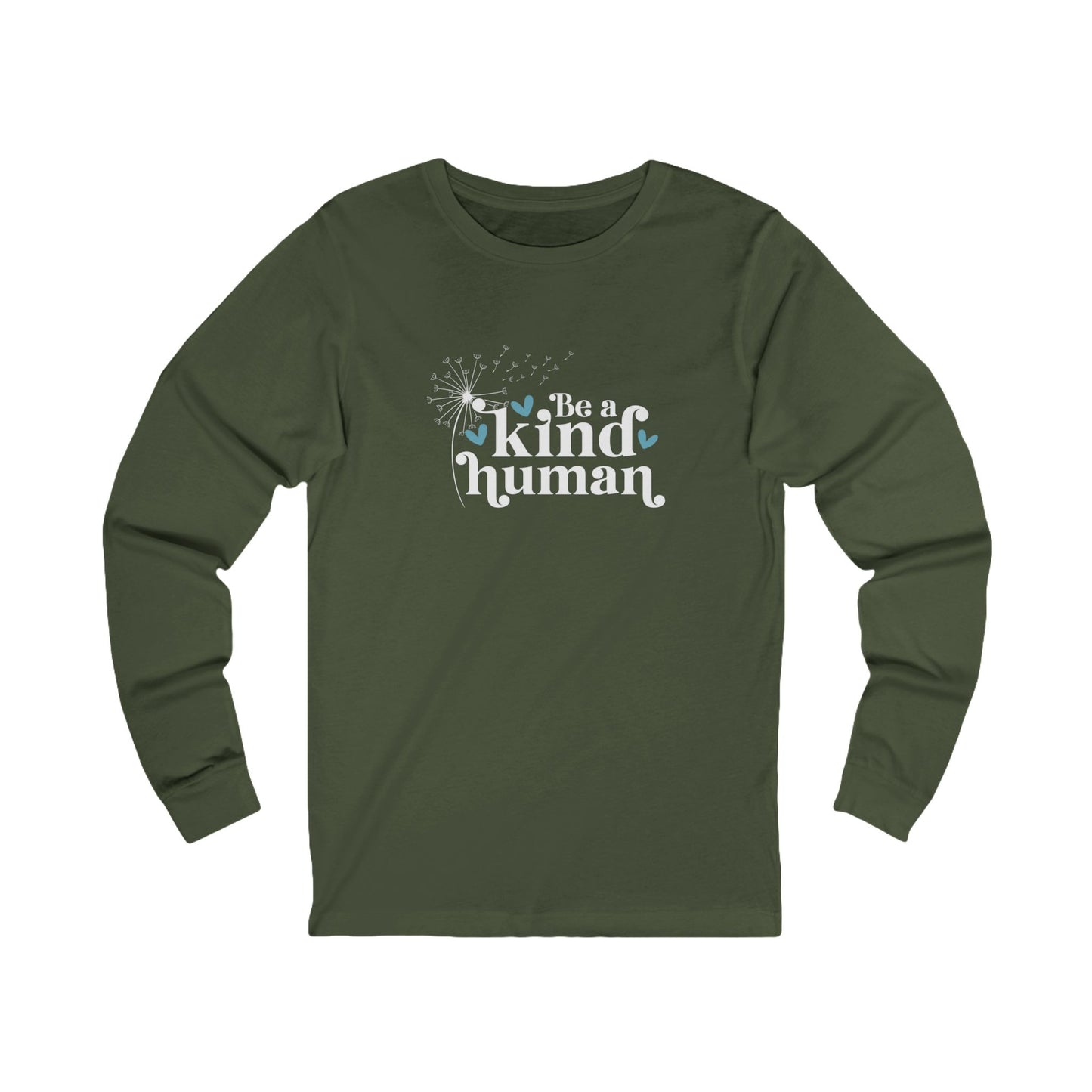 Be a Kind Human - Jersey Long Sleeve Tee