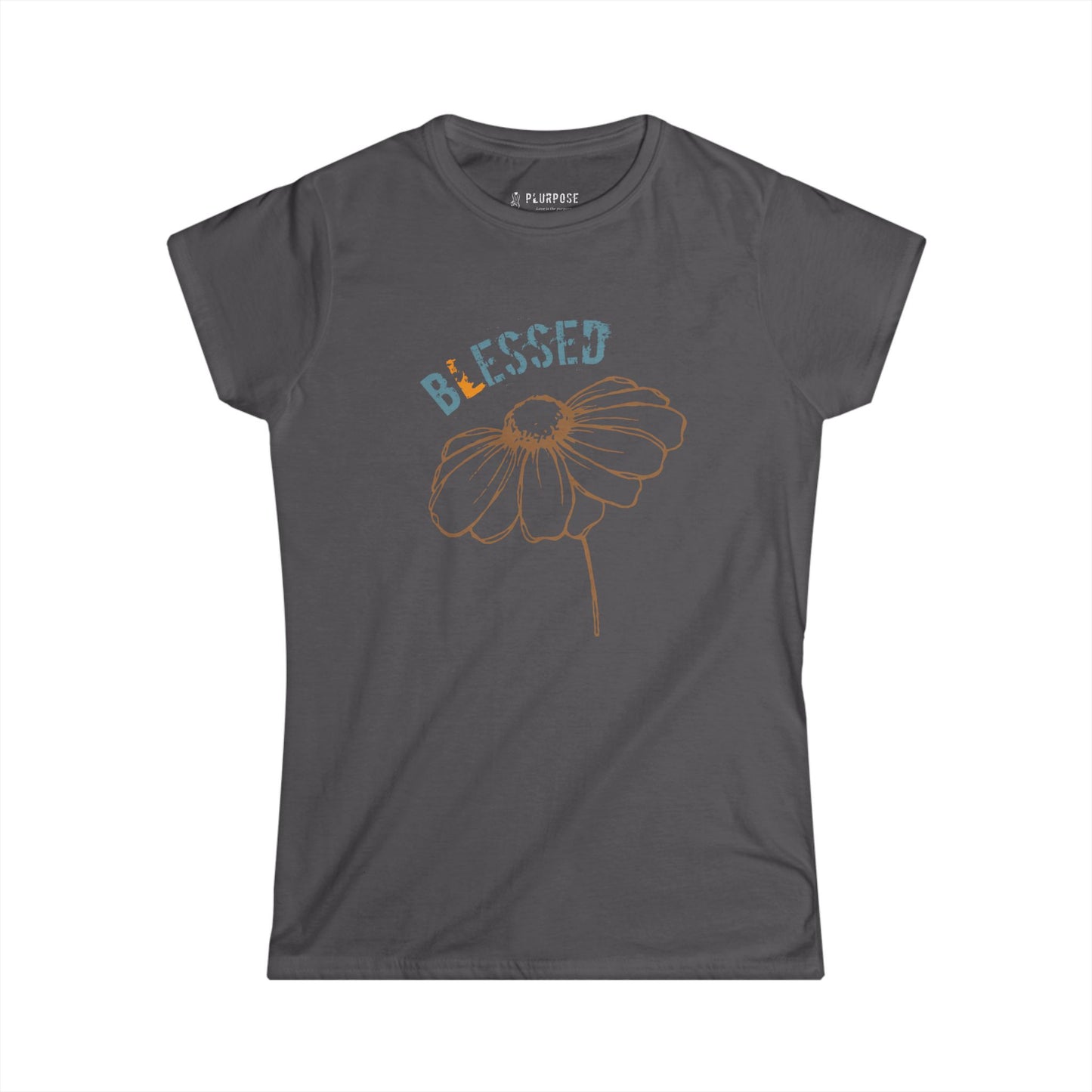 Blessed - Floral Women's Tee, Inspirational T-Shirt