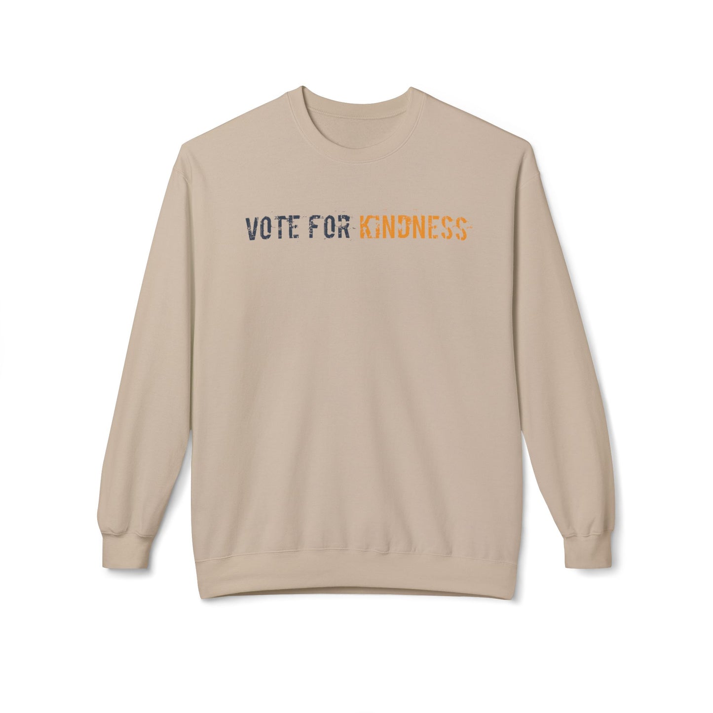 Vote for Kindness- Unisex Cozy Crewneck Sweatshirt