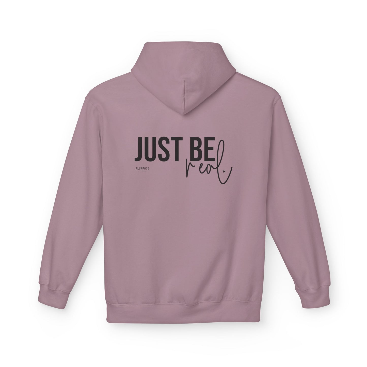 You Don't Have to be Perfect Just Be Real- Inspirational Fleece Hoodie