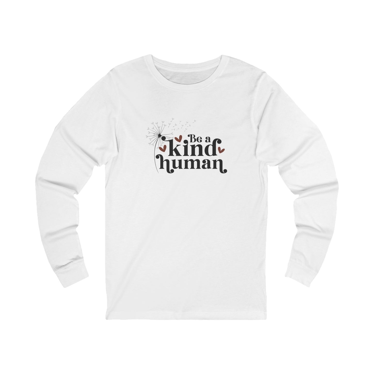 Be a Kind Human - Jersey Long Sleeve Tee