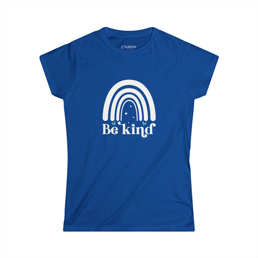 Be Kind - Rainbow - Women's Softstlye Tee