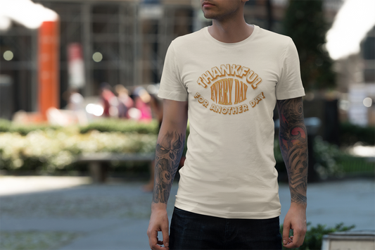 Thankful Every Day - Softstyle T-Shirt, Gratitude Tee