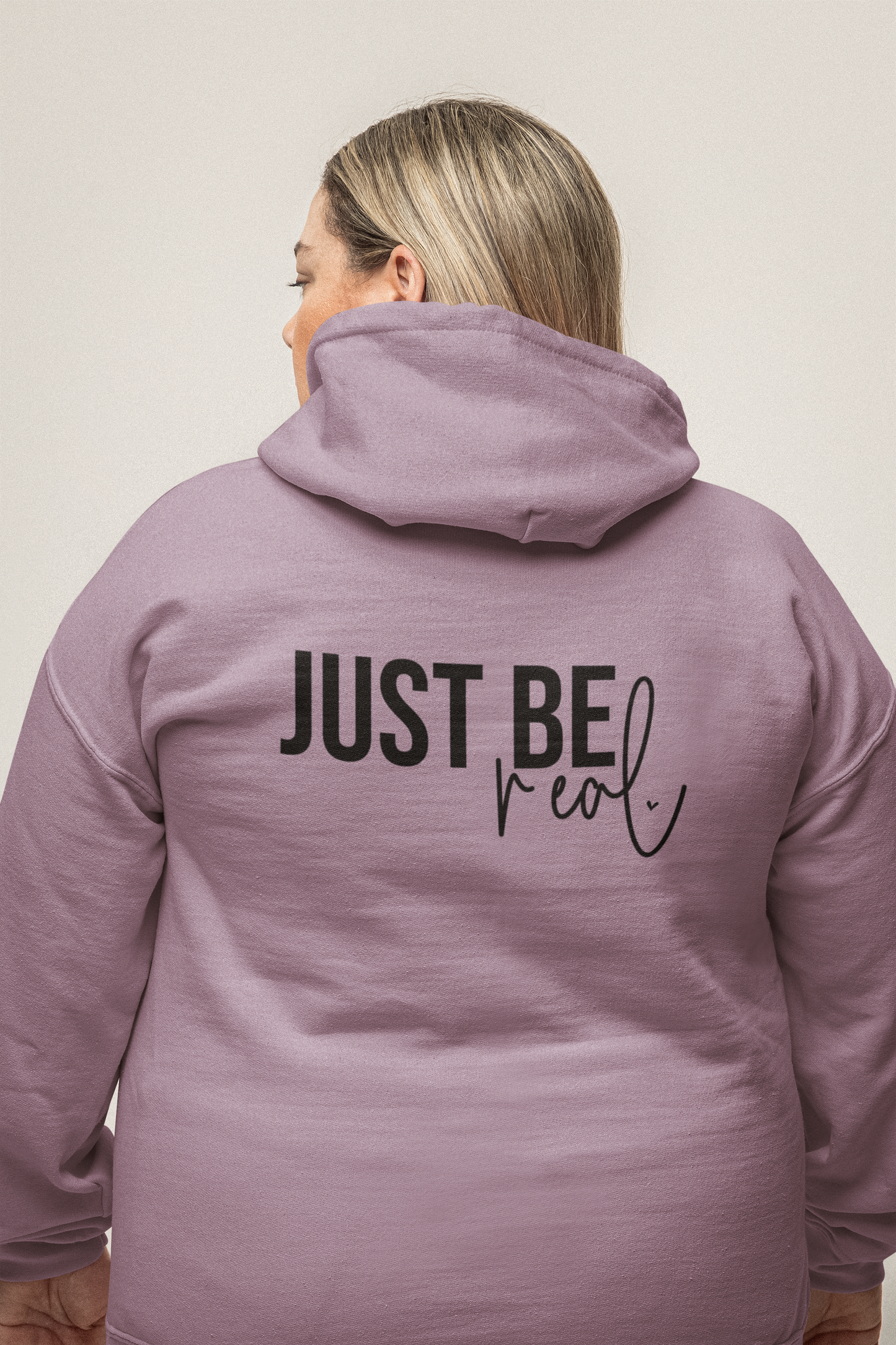 You Don't Have to be Perfect Just Be Real- Inspirational Fleece Hoodie