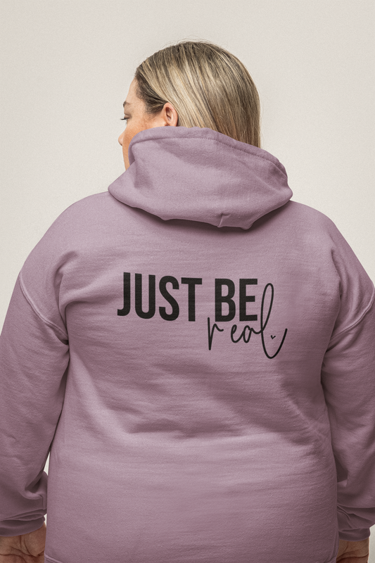 You Don't Have to be Perfect Just Be Real- Inspirational Fleece Hoodie