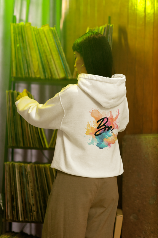 Be Original - Colorful Artistic Fleece Hoodie