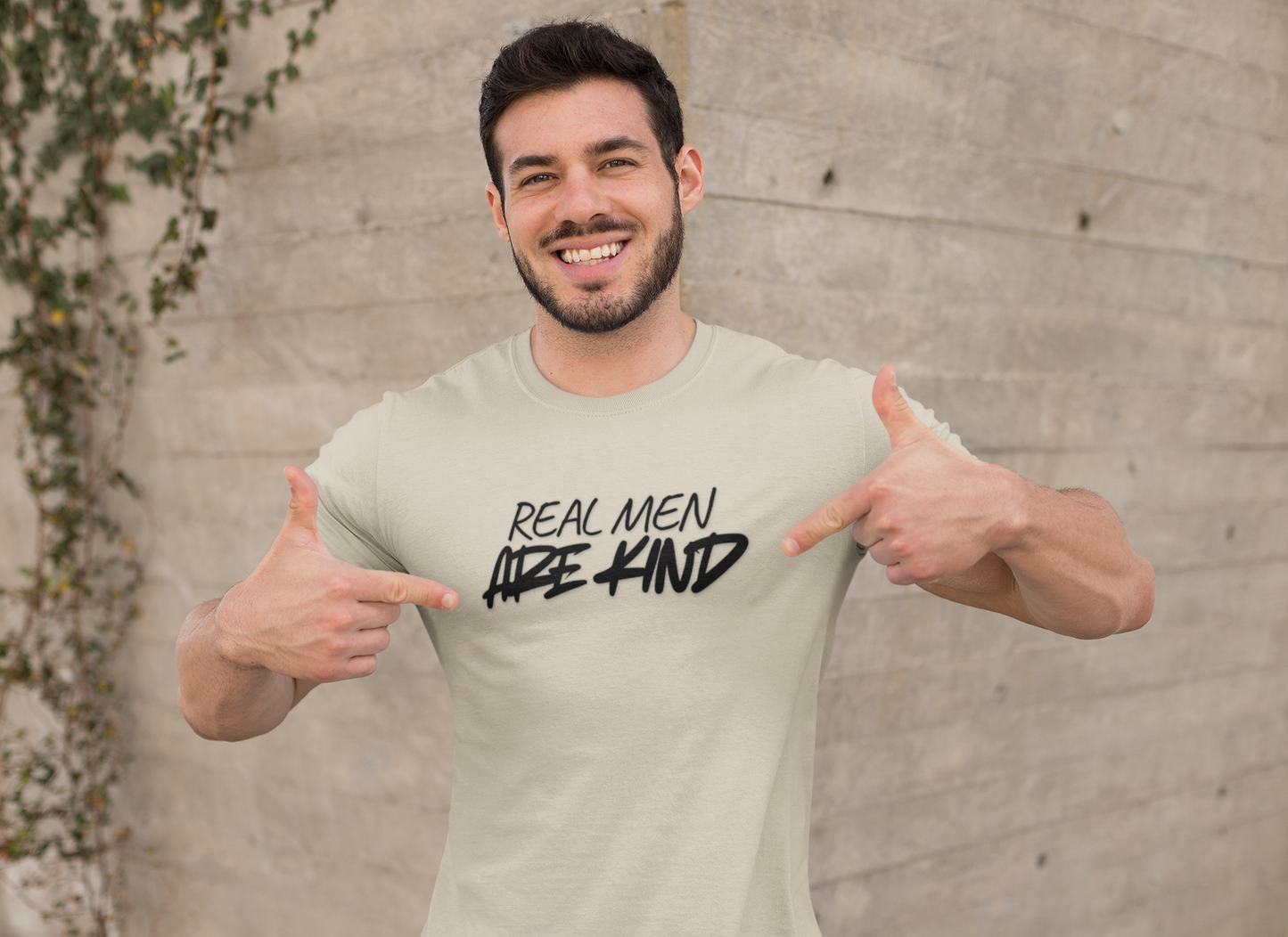 Real Men Are Kind T‑Shirt — Inspirational Men’s Kindness Tee