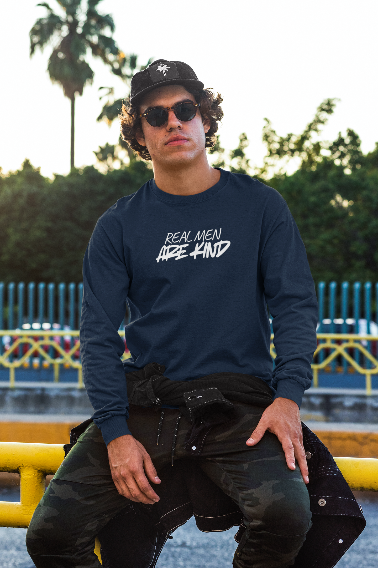 "Real Men Are Kind"- Long Sleeve Tee