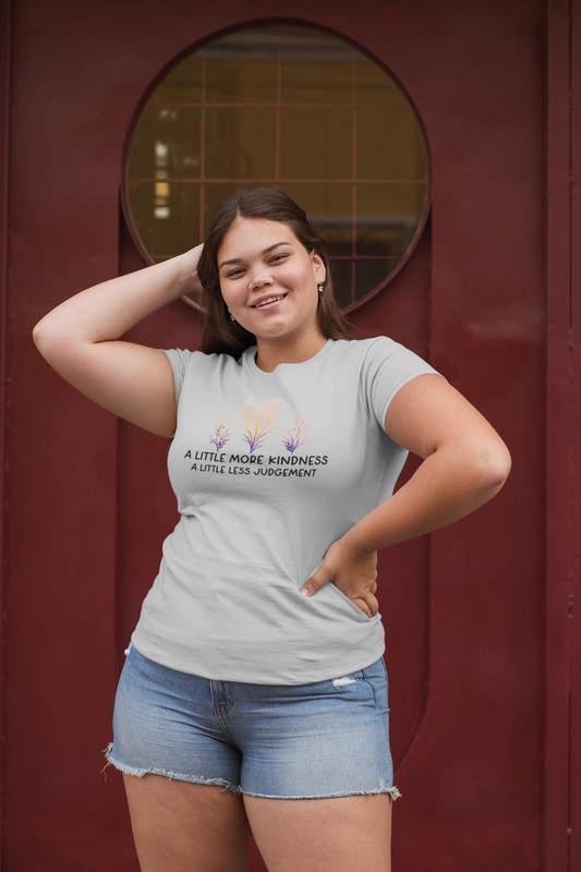 More Kindness, Less Judgement - Women's Softstyle Tee