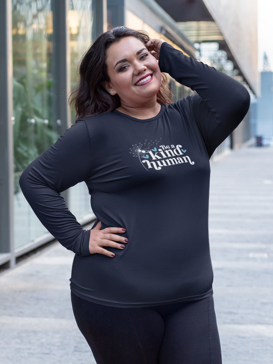 Be a Kind Human - Jersey Long Sleeve Tee
