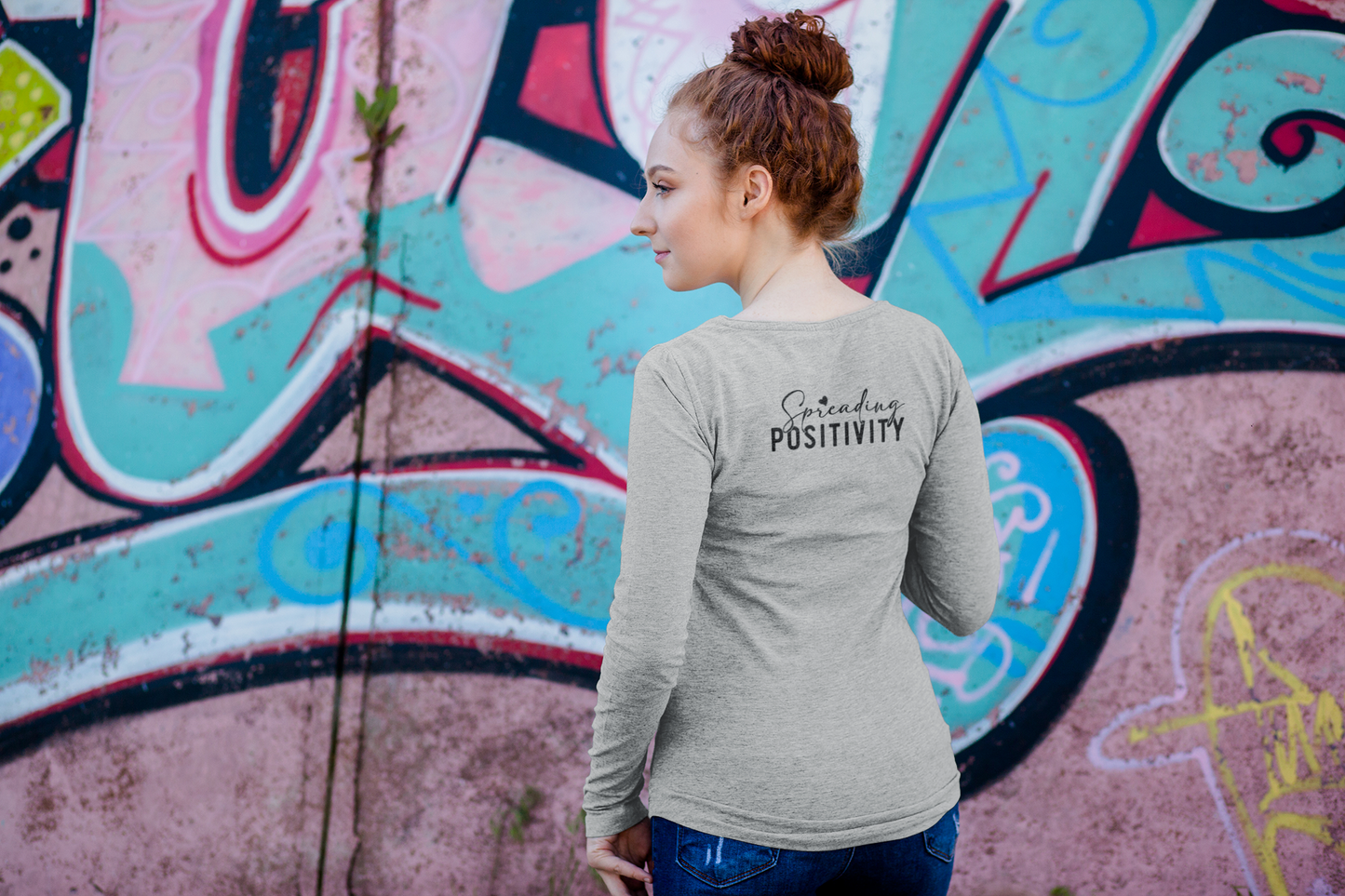 Kindness a Ripple Effect- Spreading Positivity - Long Sleeve Tee