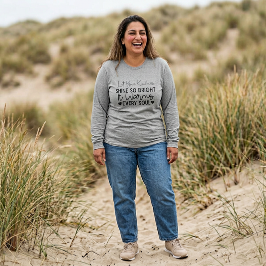 "Let Your Kindness Shine" - Long Sleeve Tee